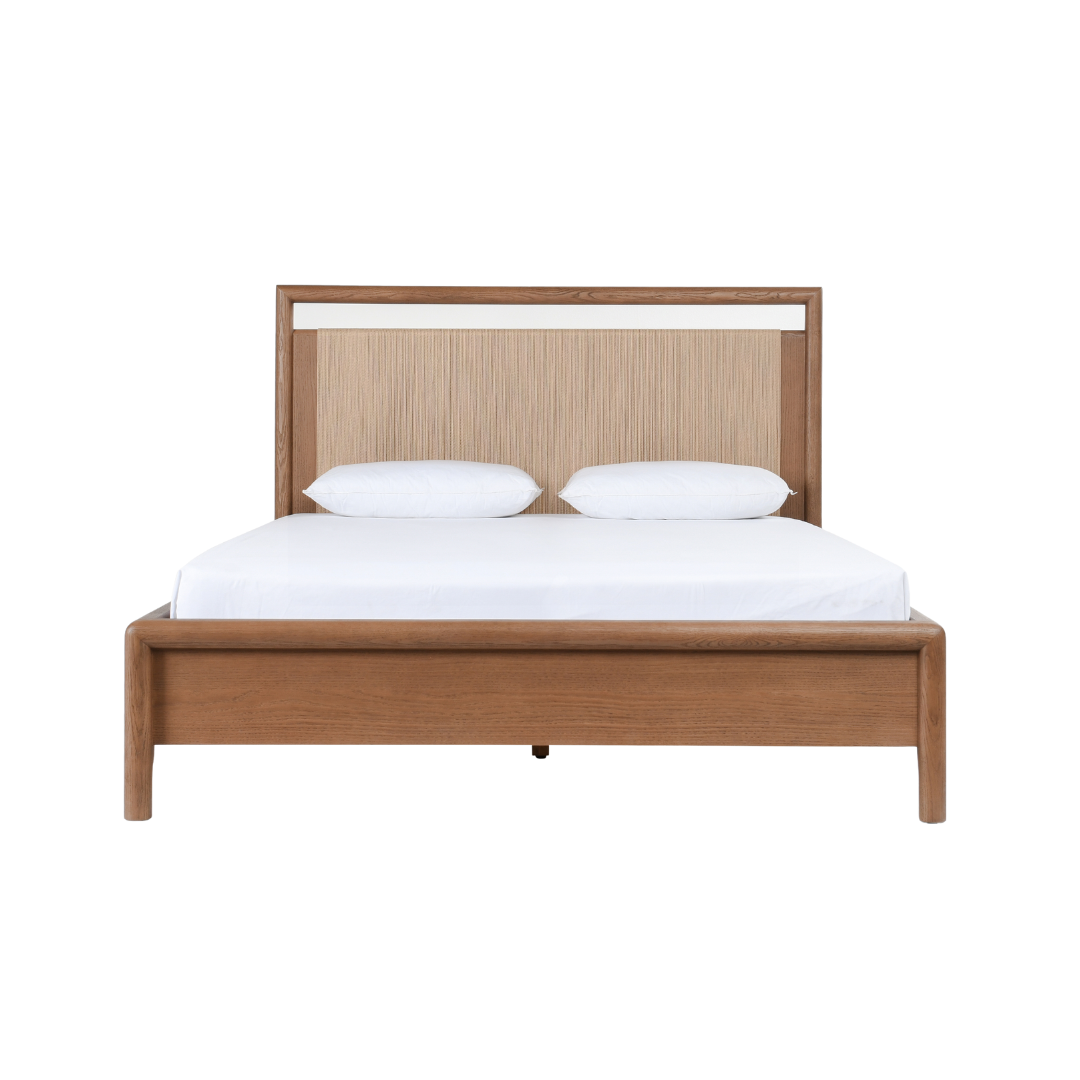 Casa Oak Veneer Bed