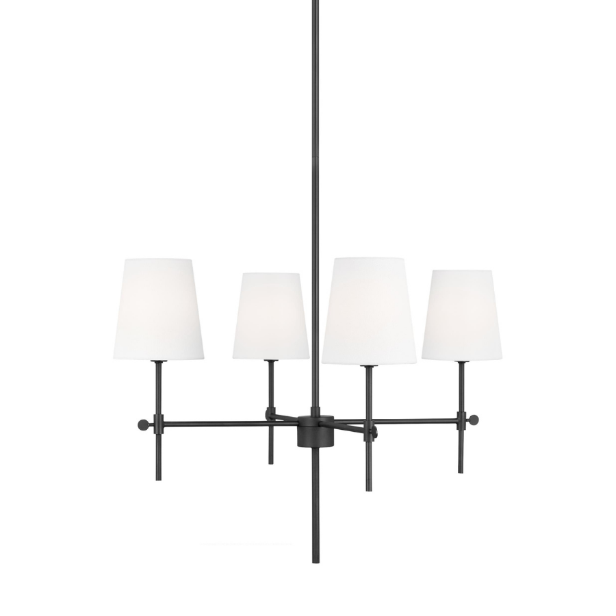 Baker Four Light SM Chandelier