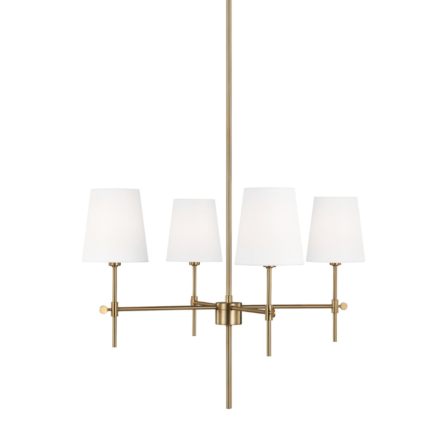 Baker Four Light SM Chandelier