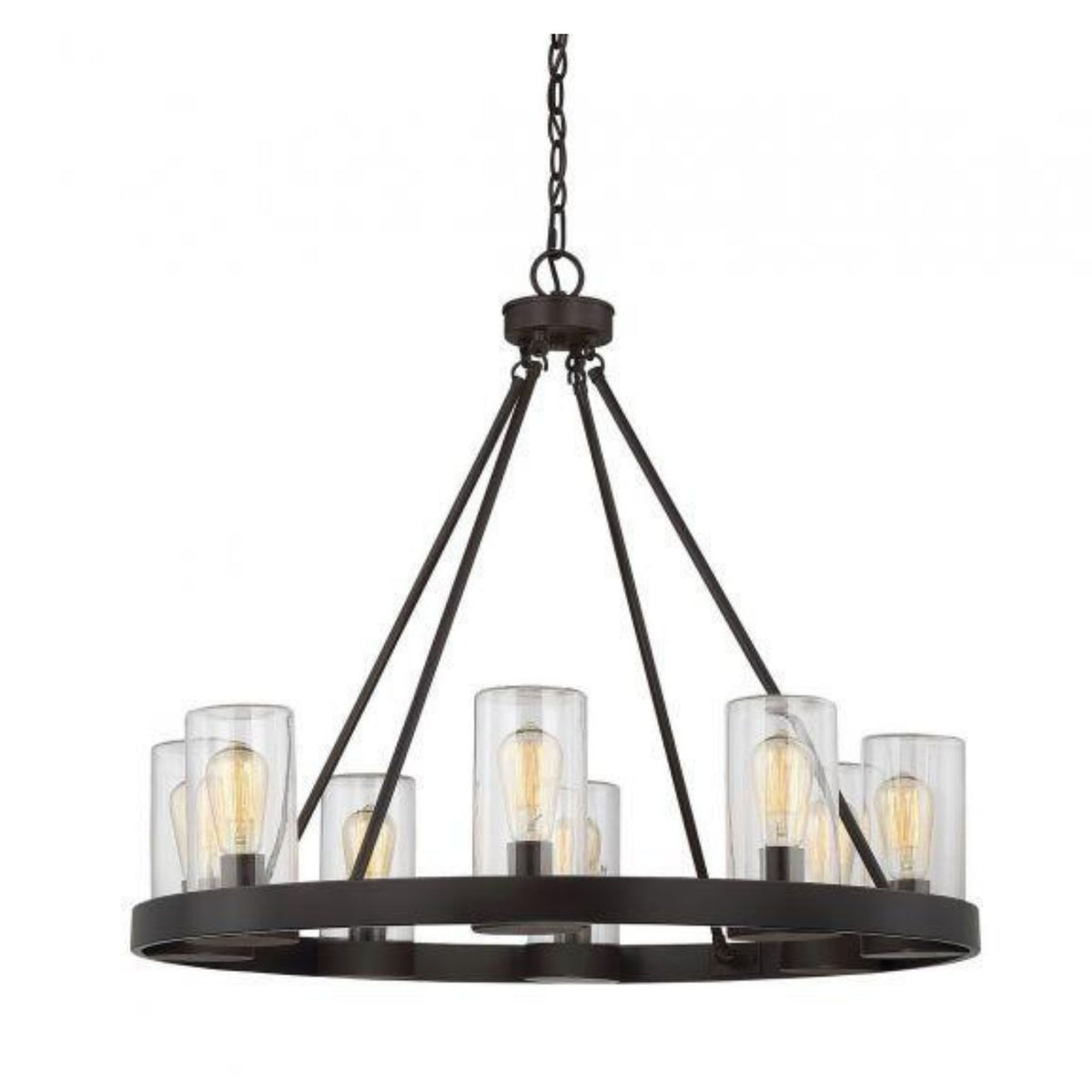 Inman 8 Light Outdoor Chandelier