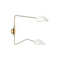 Jane Double Task Sconce