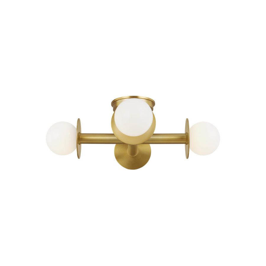 Nodes Semi-Flush Mount