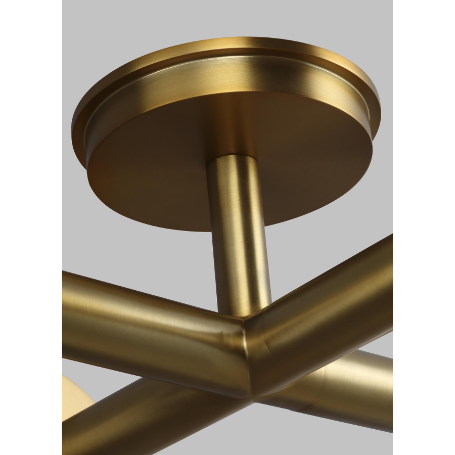 Nodes Semi-Flush Mount