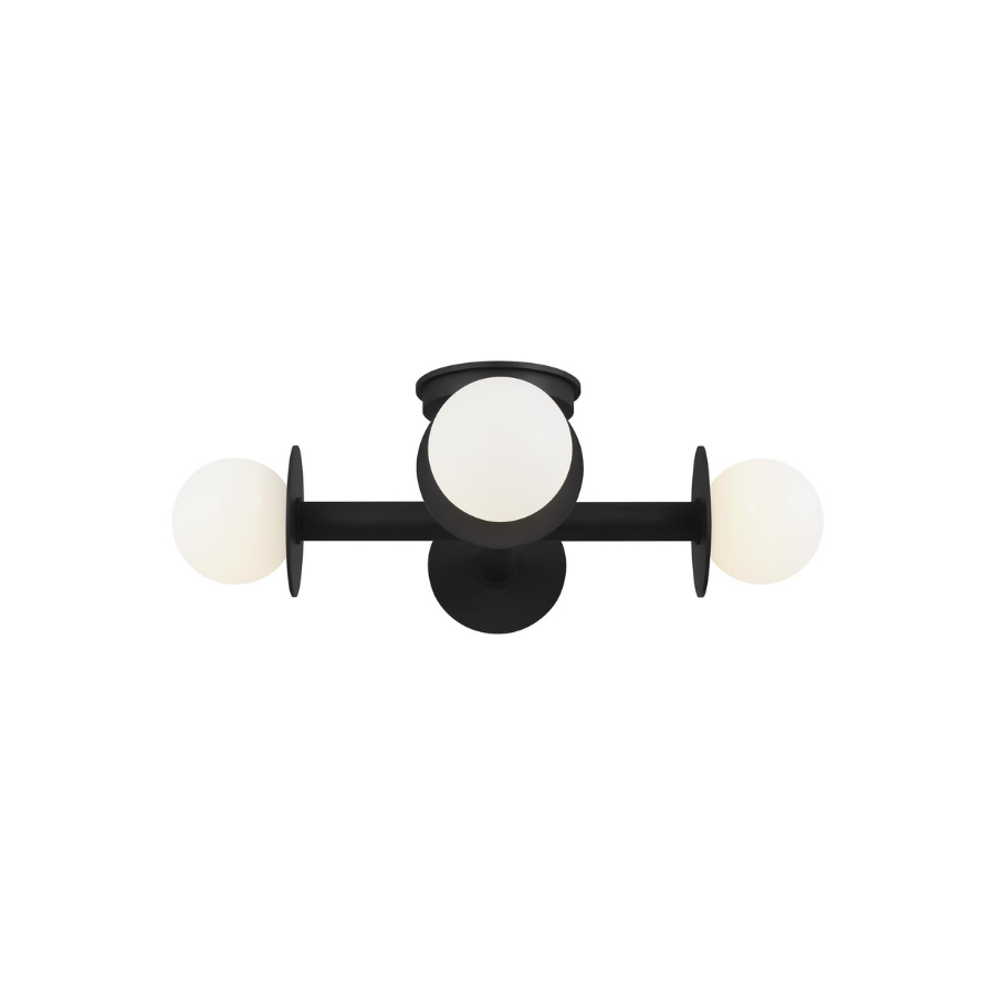 Nodes Semi-Flush Mount
