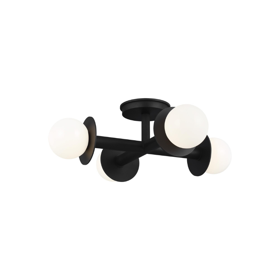 Nodes Semi-Flush Mount