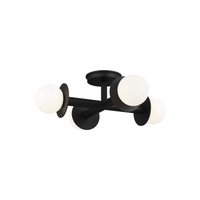 Nodes Semi-Flush Mount