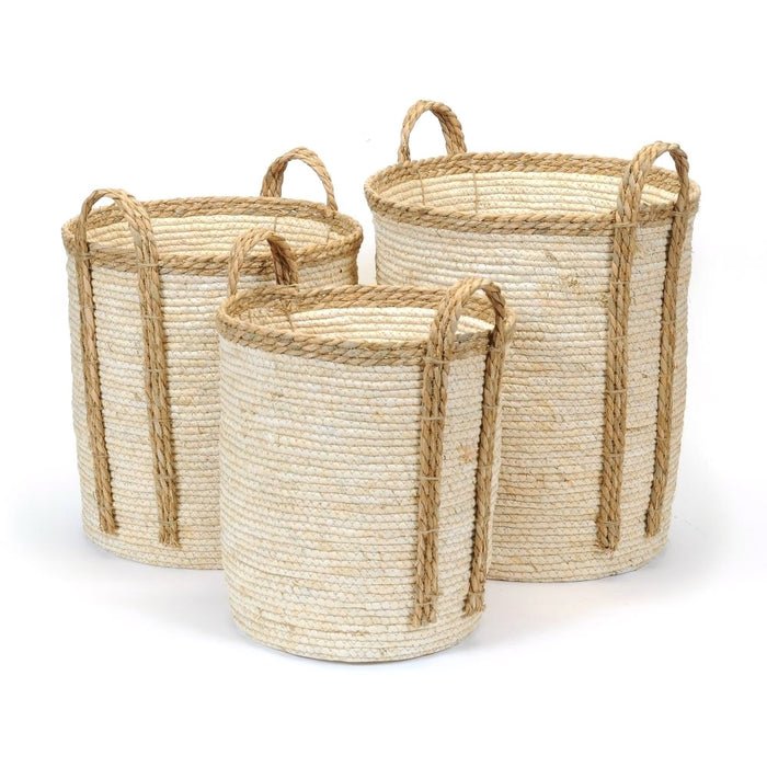 Tall Straw Hampers