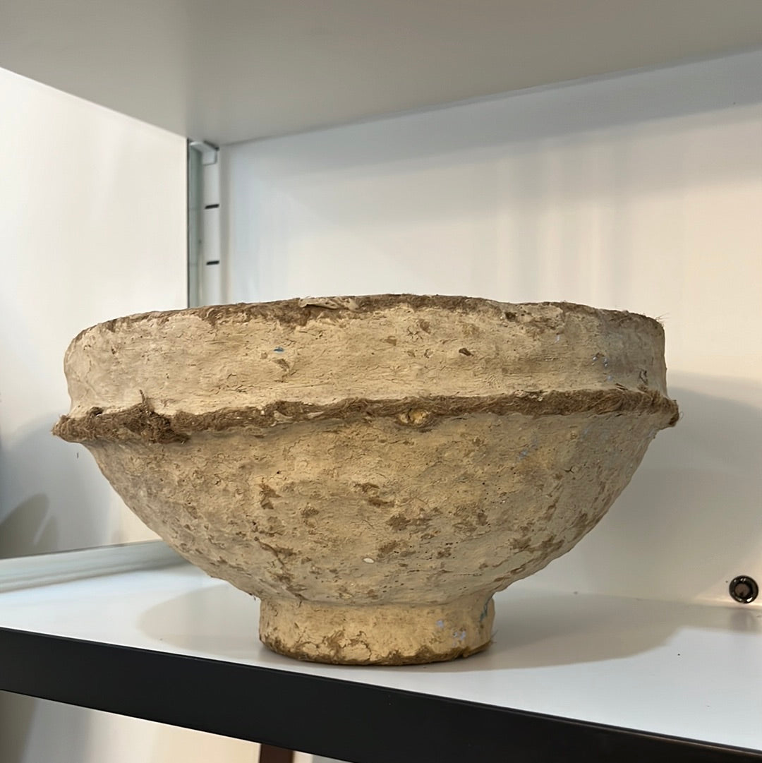 Handmade Paper Mache Bowl – Large
