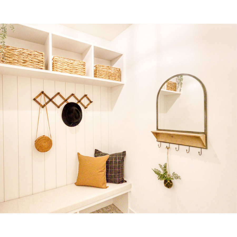 Metal Arch Mirror