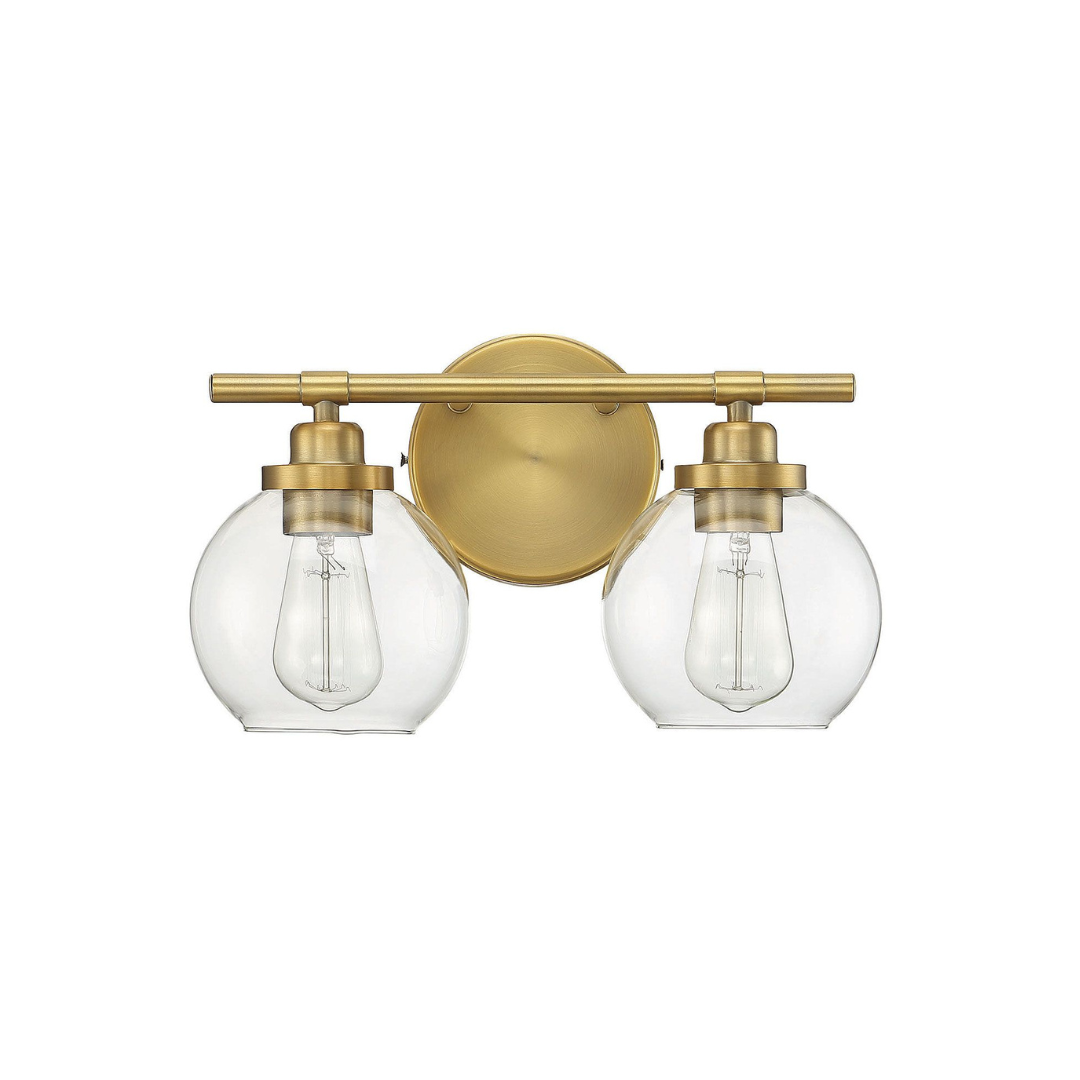 Carson 2-Light Bathroom Vanity Light