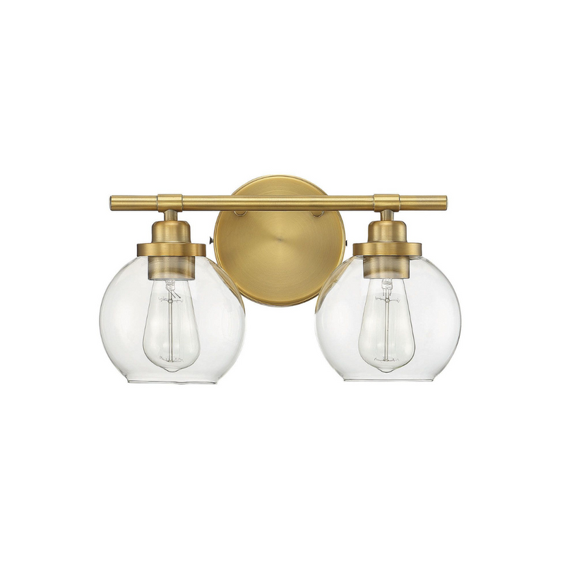 Carson 2-Light Bathroom Vanity Light