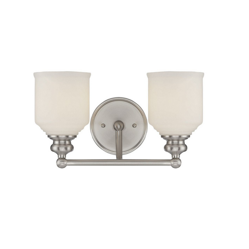 Melrose 2-Light Bathroom Vanity Light