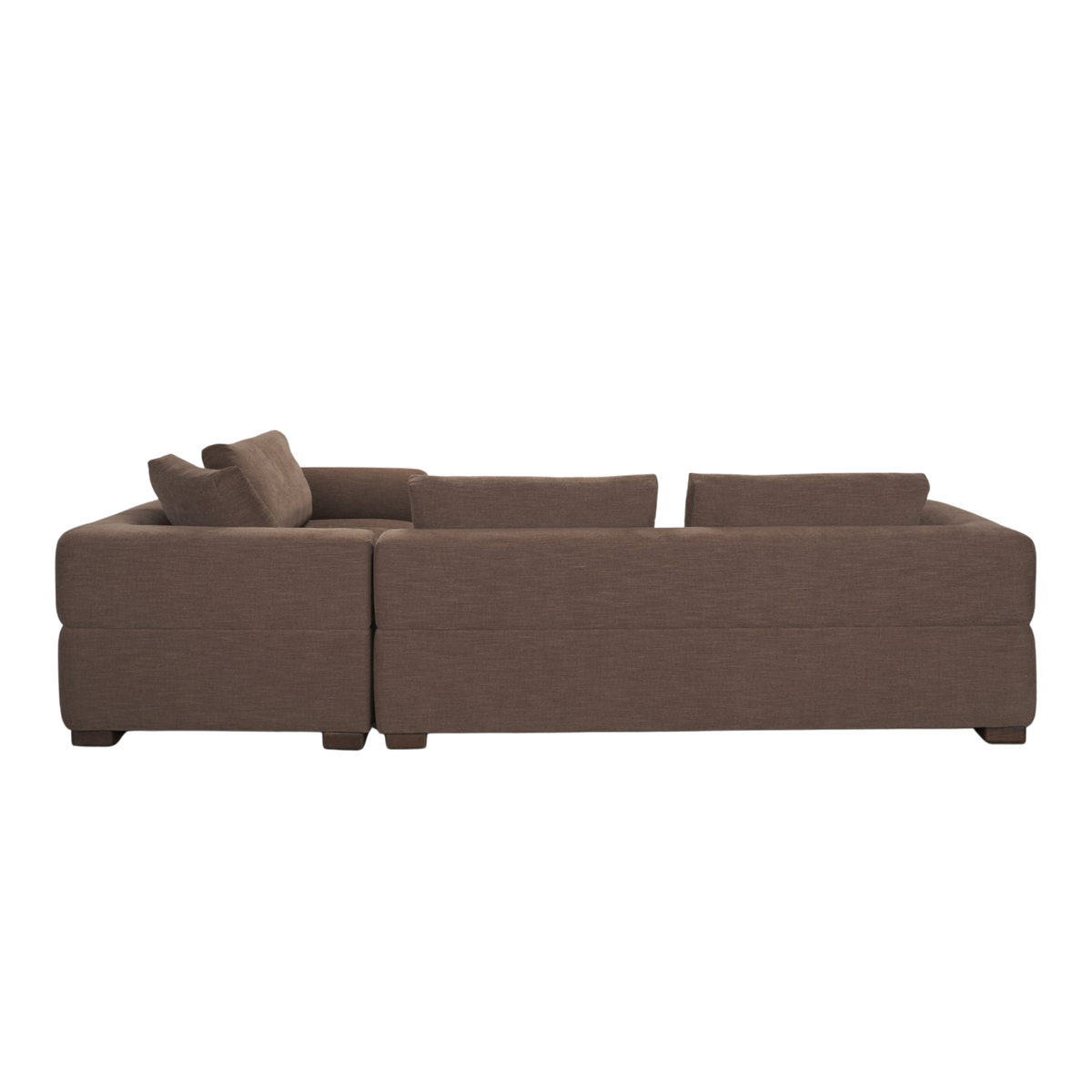 Warner Channel Small 3-PC Sectional [Brown]