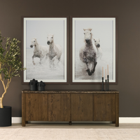 Kendrix Sideboard /w Cappuccino Marble