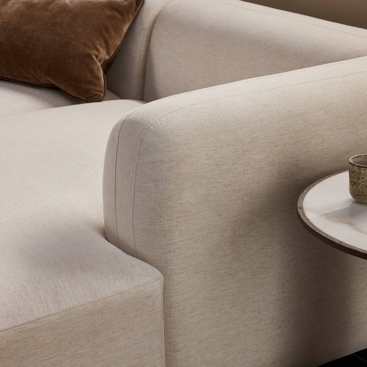 Nara 2-Piece Media Lounger [Crypton Performance Fabric]