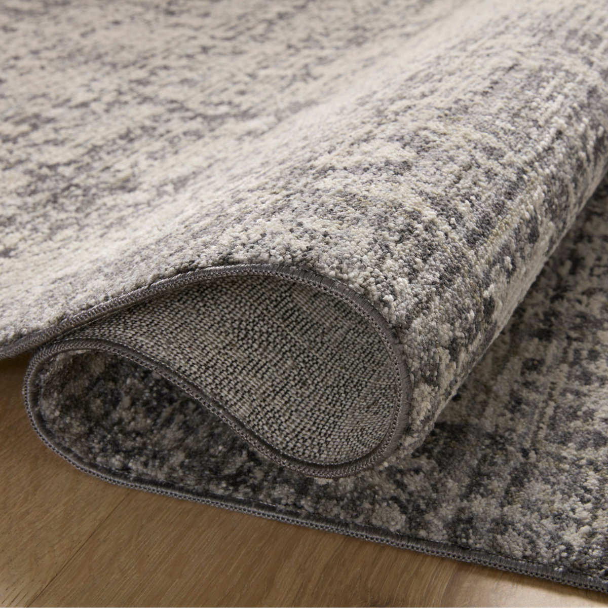 Alie (Amber Lewis × Loloi) ALE-03 Rug [Charcoal/Dove]