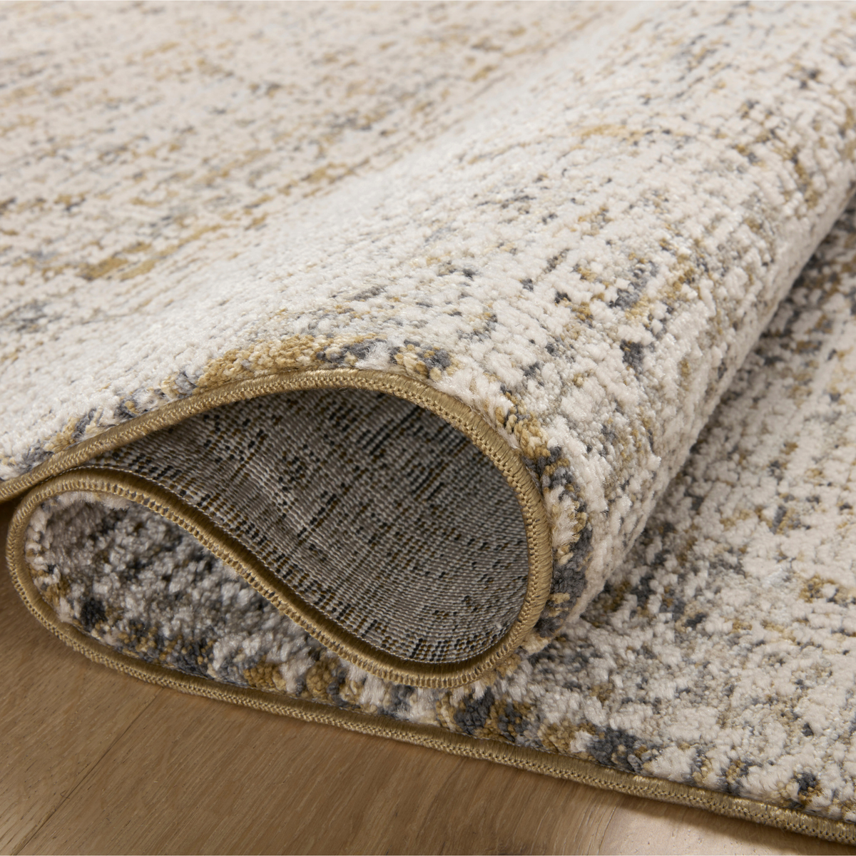 Alie (Amber Lewis × Loloi) ALE-05 Rug [Gold/Beige]