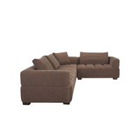 Warner Channel Small 3-PC Sectional [Brown]