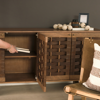 Wexlan Sideboard /w Woven Leather