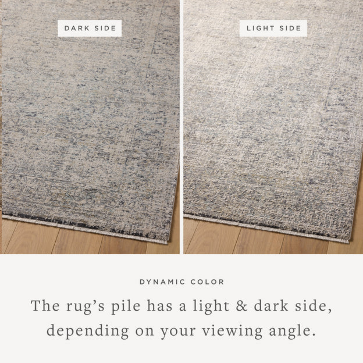 Alie (Amber Lewis × Loloi) ALE-01 Rug [Natural/Granite]