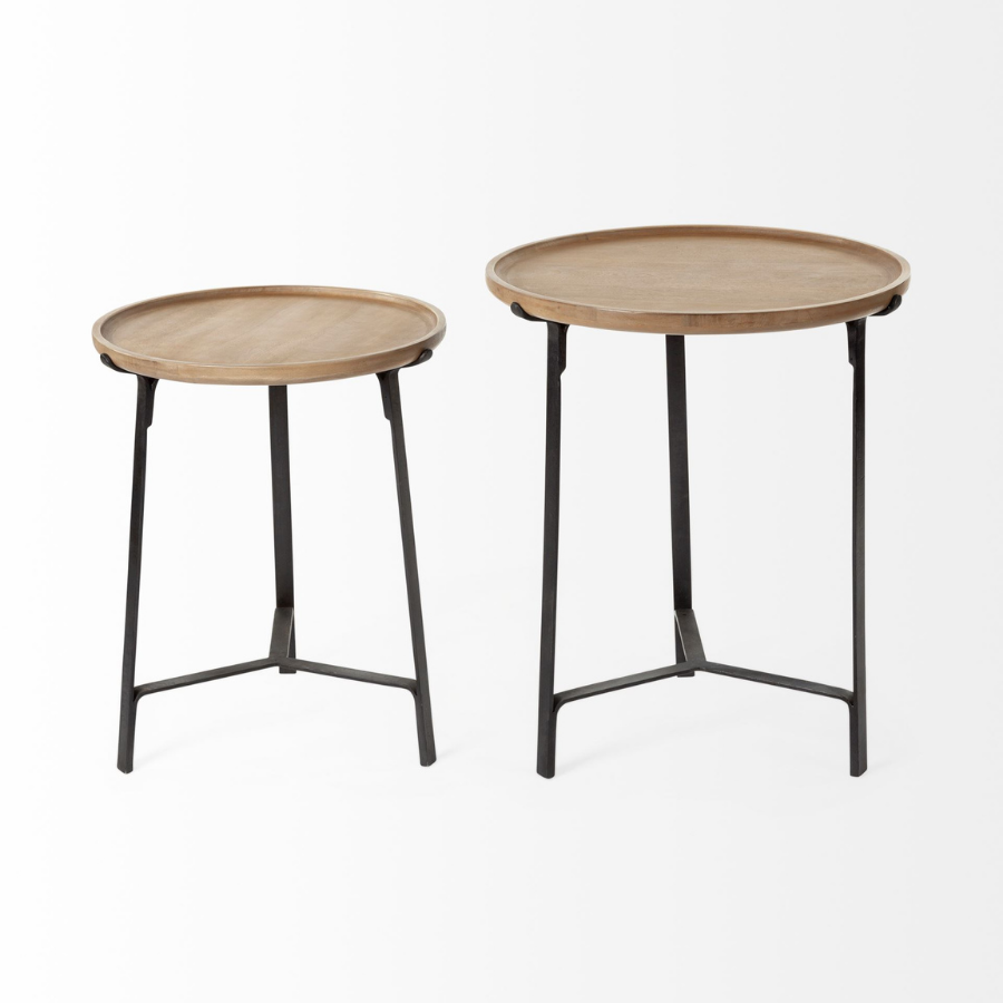 Helios Set of Two Nesting End Tables