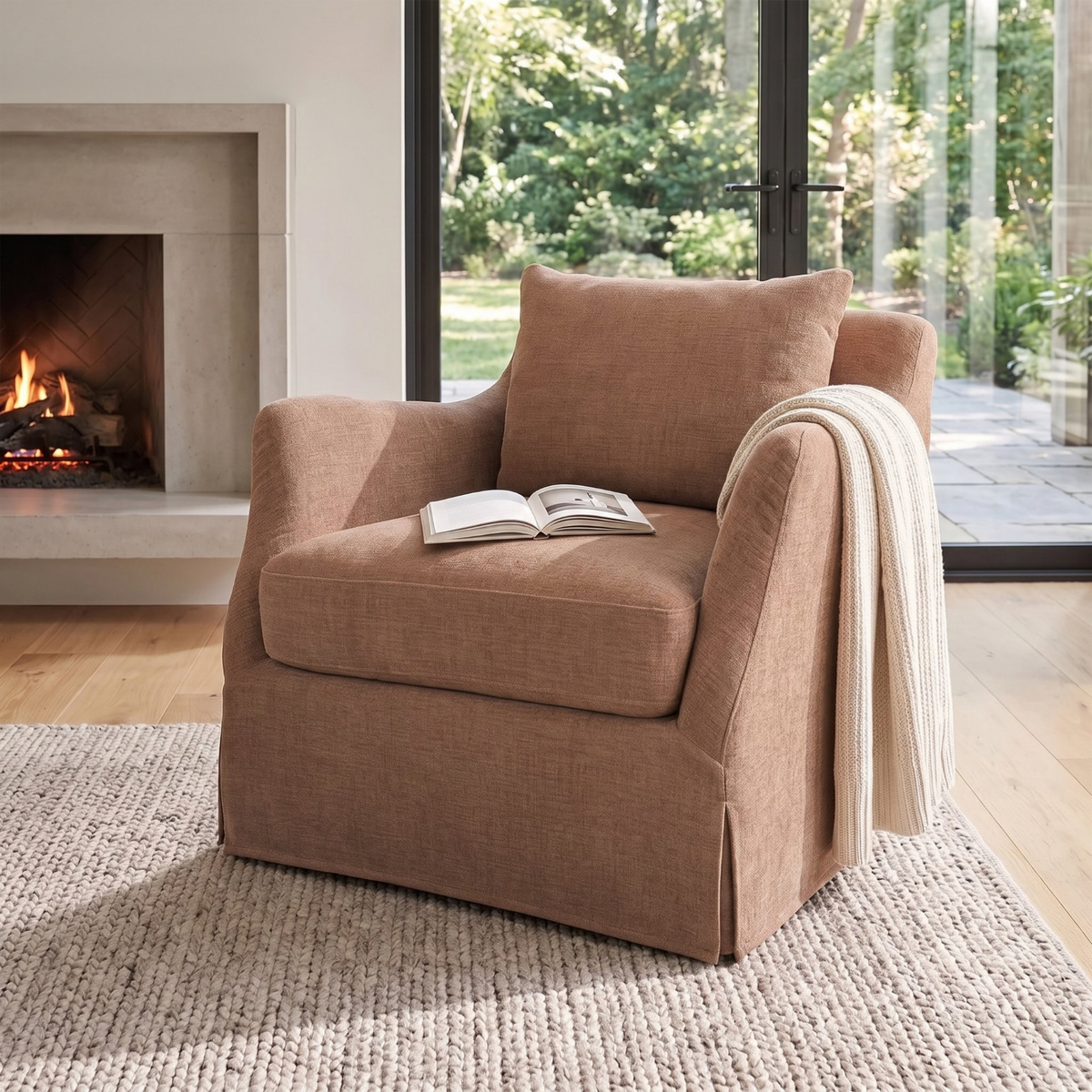 Ellington Slipcover Accent Chair