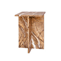 Beatrix Marble Accent Table