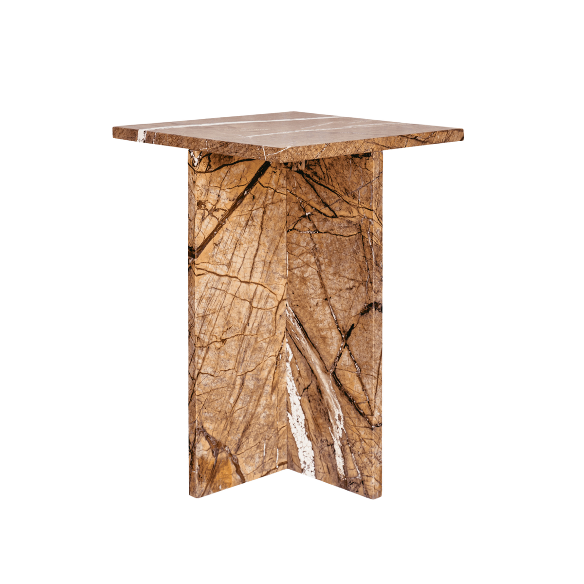 Beatrix Marble Accent Table