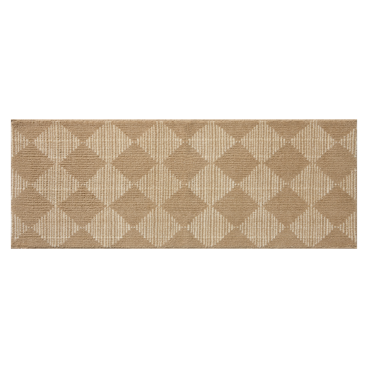 Lawrence (Chris Loves Julia × Loloi) LAW-01 Bath Mat [Sand/Ivory]