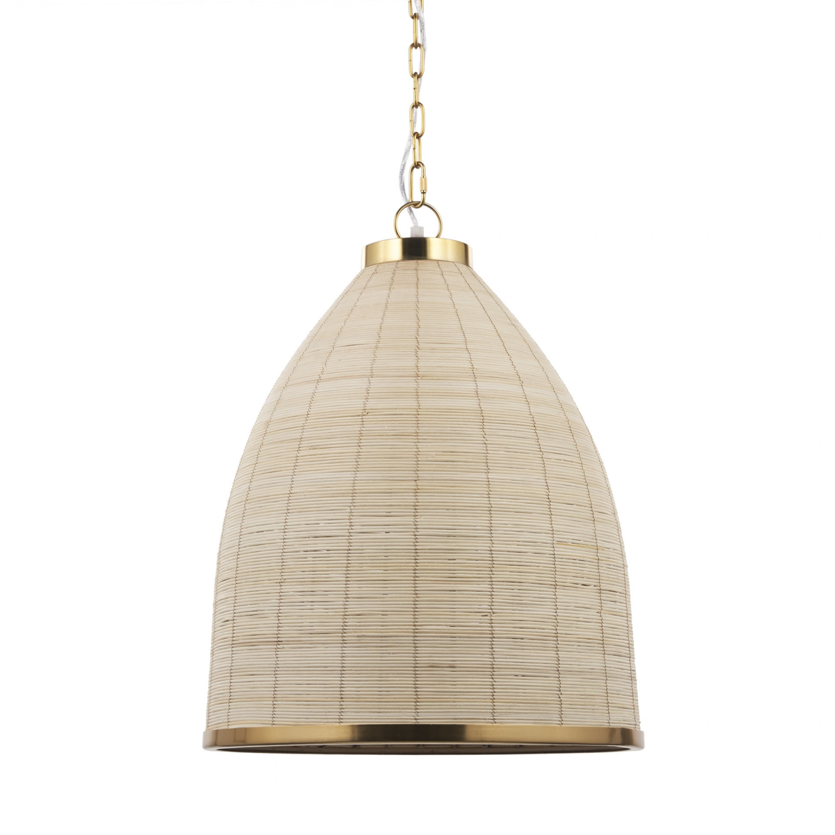 Saliha Handwoven Cane Pendant Light