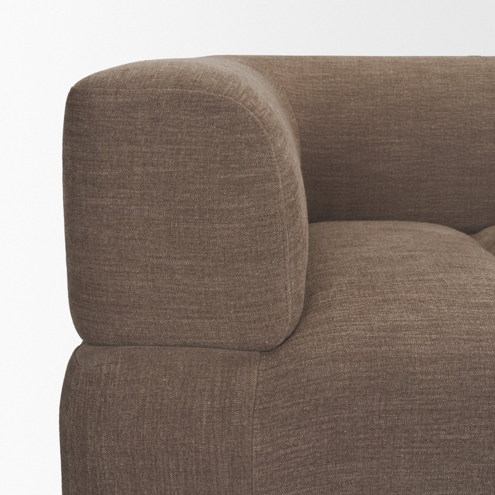 Warner Channel 2-Piece Sofa Set [Brown]