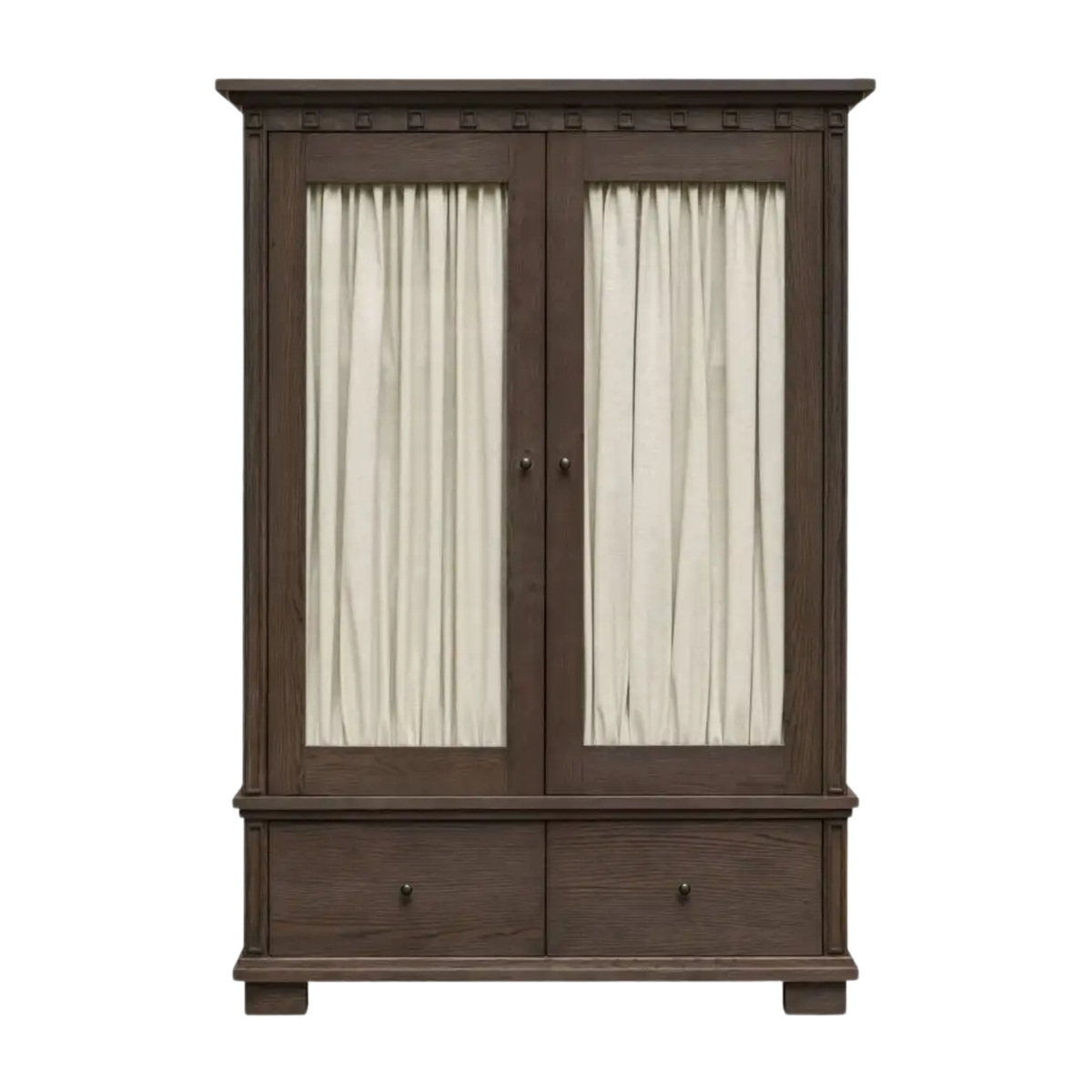 Lissie Tall Cabinet [in Dark Brown]