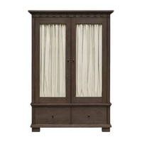 Lissie Tall Cabinet [in Dark Brown]