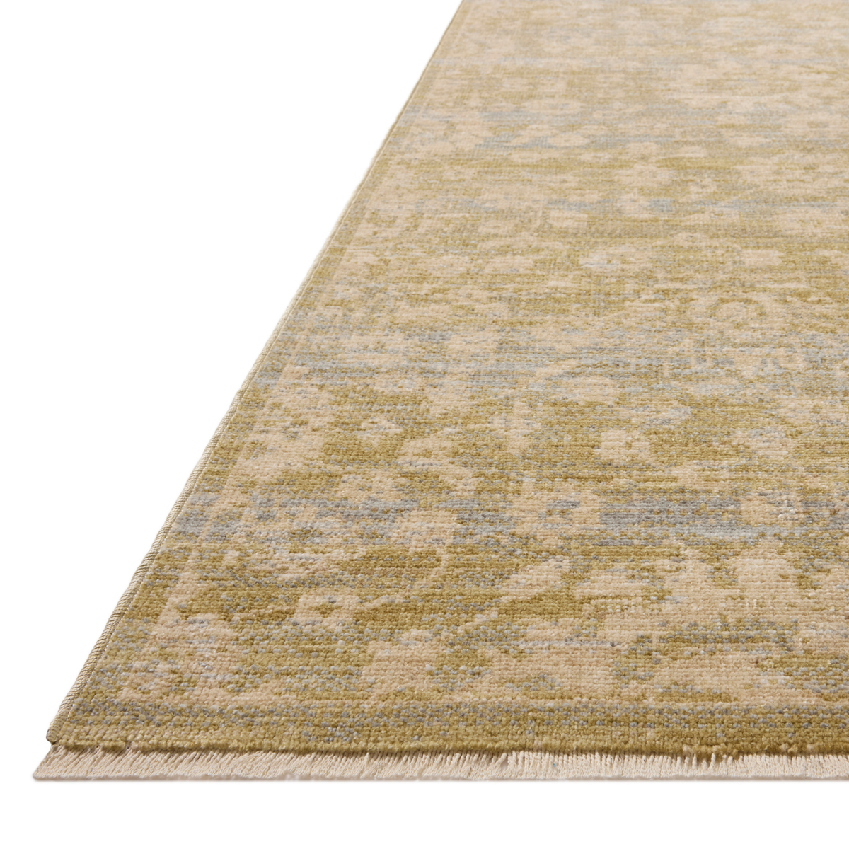 Miriam (Chris Loves Julia × Loloi) MIR-02 Rug [Moss/Sky]