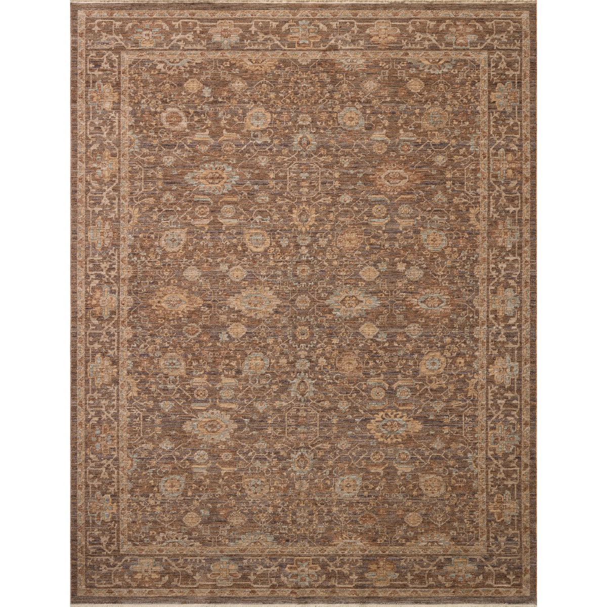 Doris (Chris Loves Julia × Loloi) DRS-03 Rug [Bark/Spa]