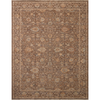 Doris (Chris Loves Julia × Loloi) DRS-03 Rug [Bark/Spa]