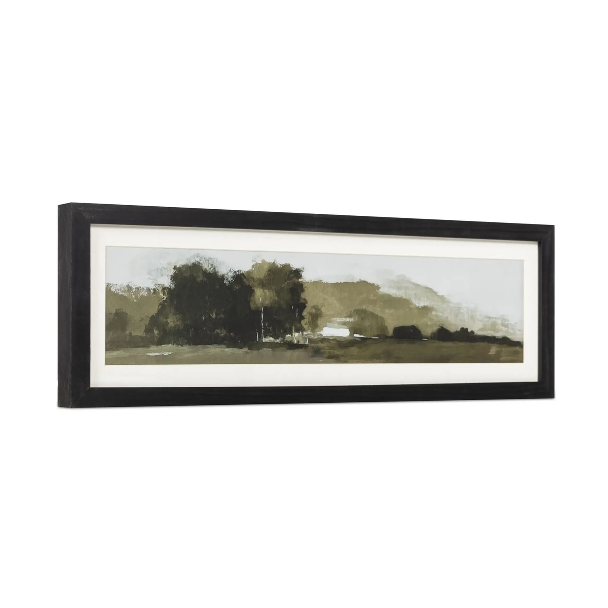 Highland Framed Print in Glass [24"W x 8"H]