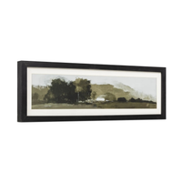 Highland Framed Print in Glass [24"W x 8"H]
