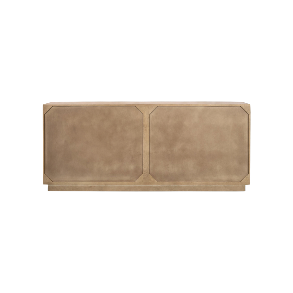 Serrin Wooden Sideboard /w Travertine