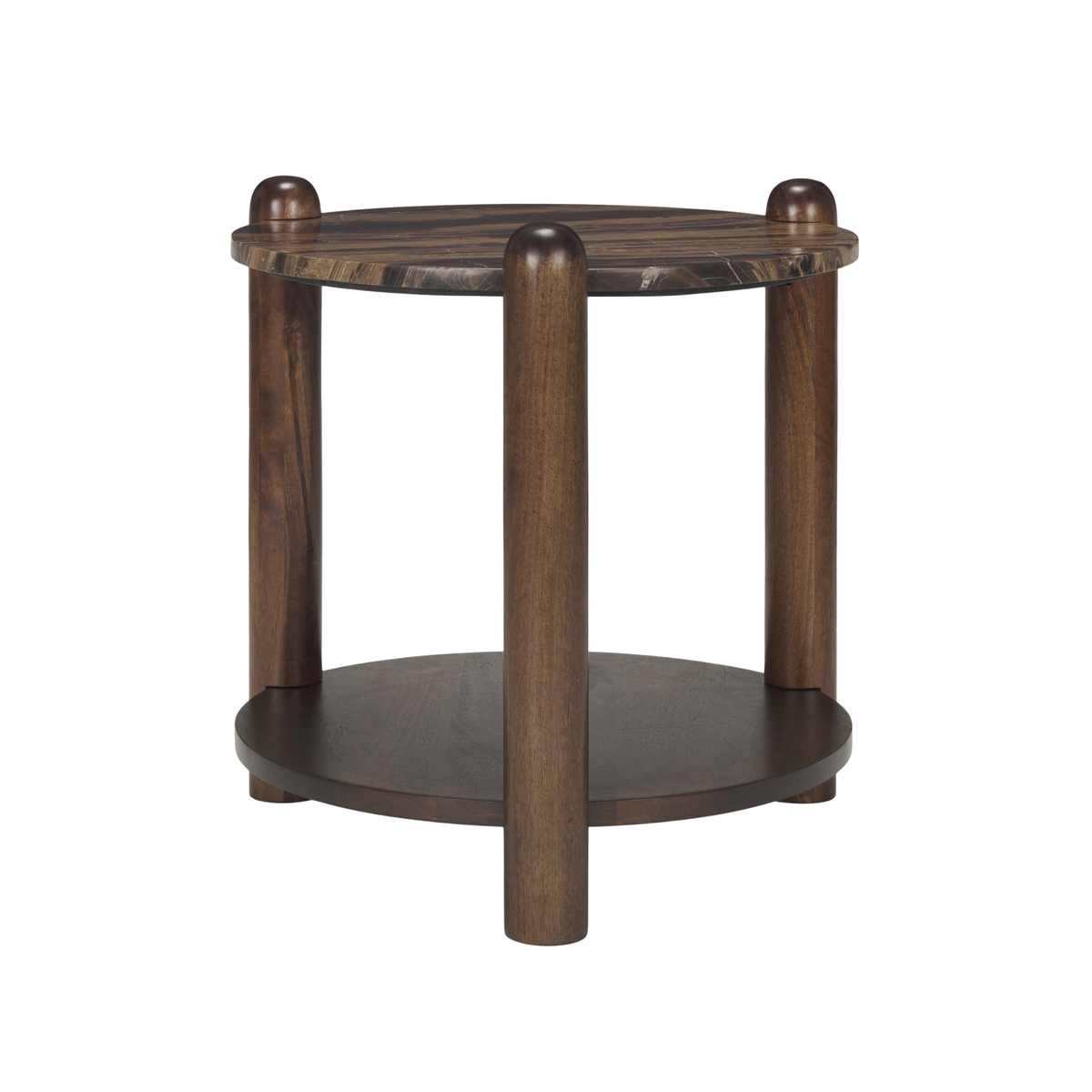 Jovia Marble-Top Side Table