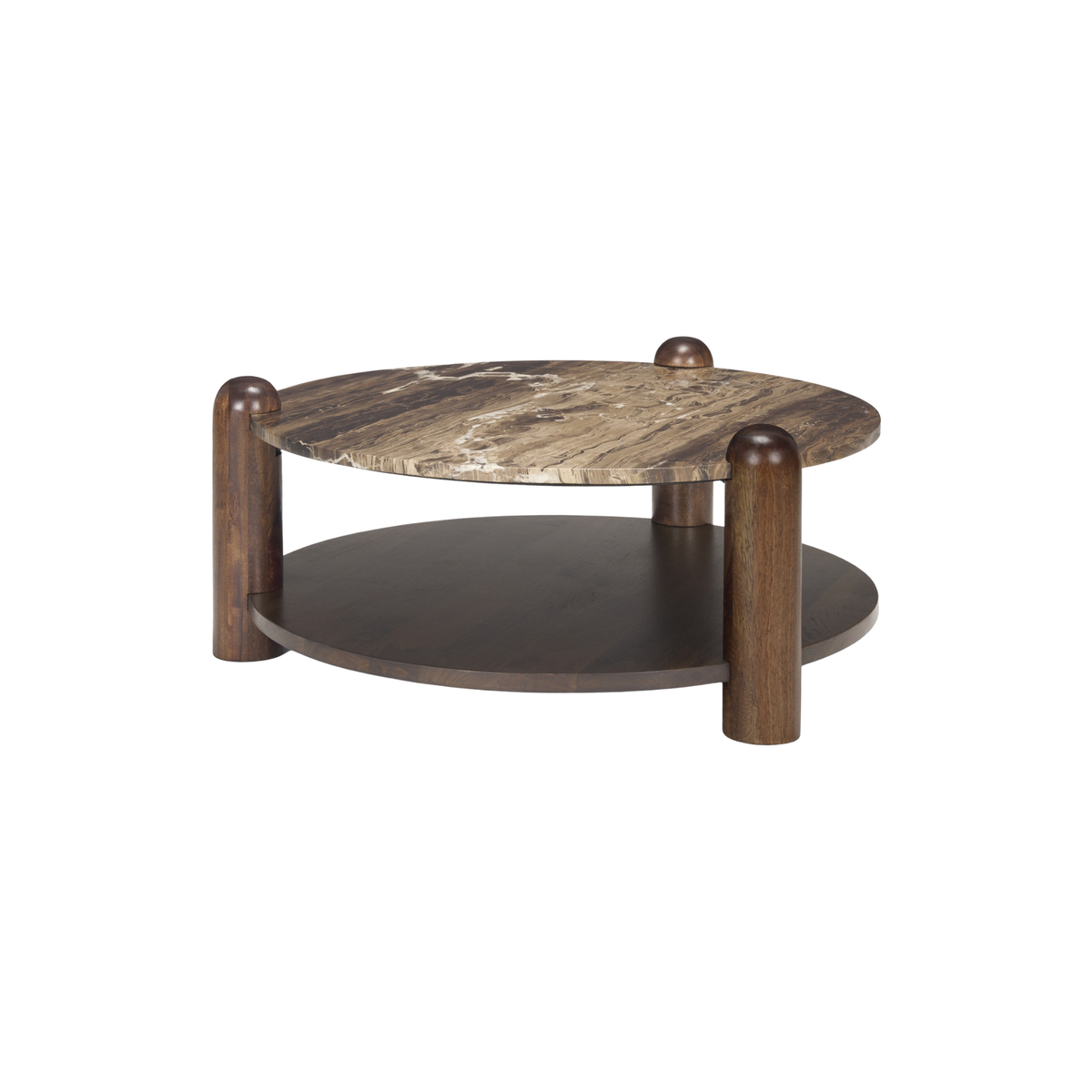 Jovia Marble-Top Coffee Table