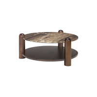Jovia Marble-Top Coffee Table