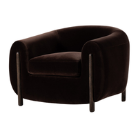Lyla Chair [Surrey Cocoa Performance Fabric]