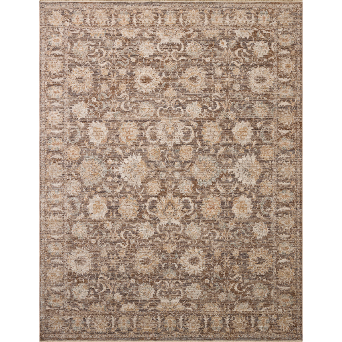 Doris (Chris Loves Julia × Loloi) DRS-05 Rug [Granite/Clay]
