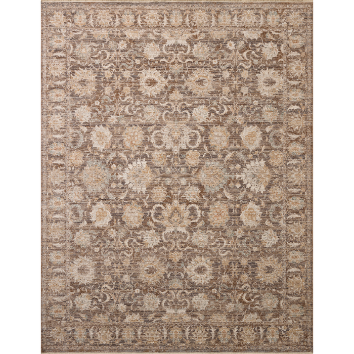 Doris (Chris Loves Julia × Loloi) DRS-05 Rug [Granite/Clay]