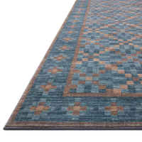 Bobby (Chris Loves Julia × Loloi) BOB-01 Rug [Ocean/Copper]