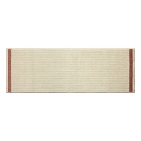 Marvin (Chris Loves Julia × Loloi) MRV-01 Bath Mat [Ivory/Brick]