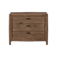 Glenview Nightstand [Weathered Oak]