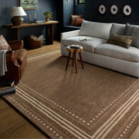 Alfie (Chris Loves Julia × Loloi) ALF-02 Rug [Bark/Natural]