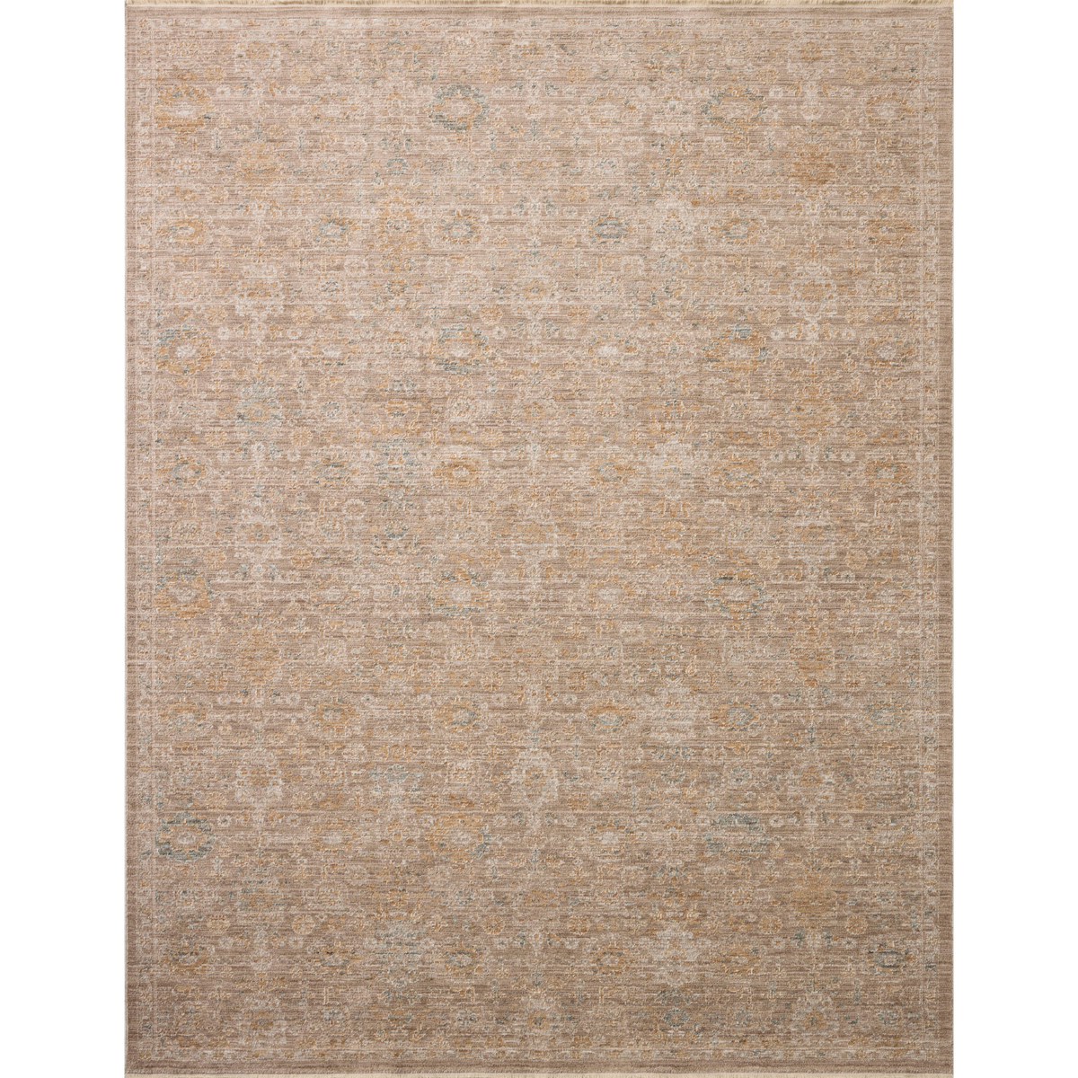 Doris (Chris Loves Julia × Loloi) DRS-07 Rug [Dove/Sea]